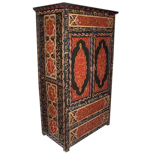 Orientalischer Schrank Arabia bemalt