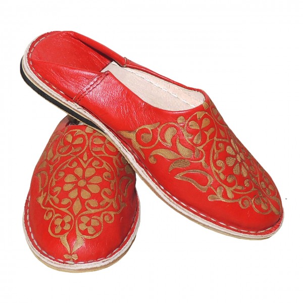 Orientalische Damenschuhe Warda Rot