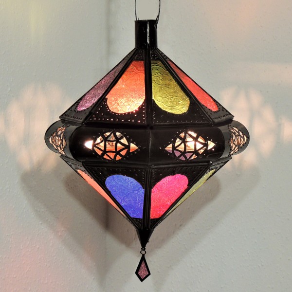 Orientalische Deckenlampe Kenza Bunt