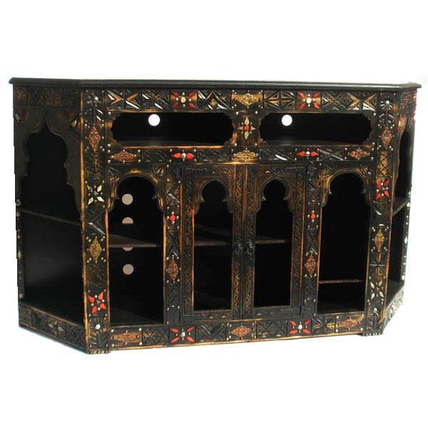 Afrikanisches Sideboard Massivholz