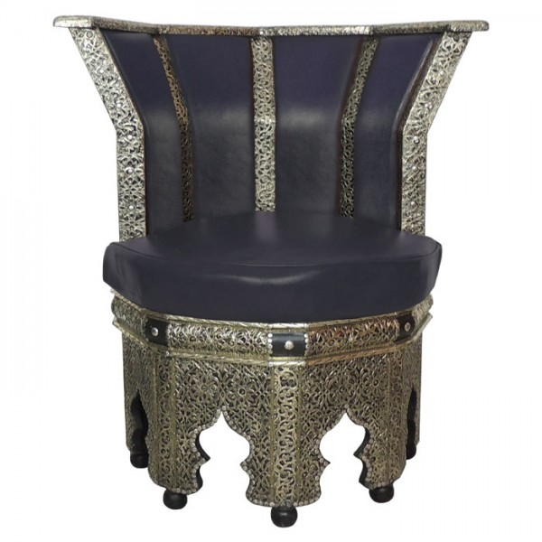 Orientalischer Sessel Schwarz