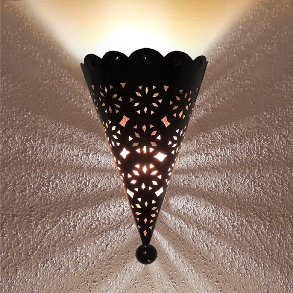 Orientalische Wandlampe Metall Amir