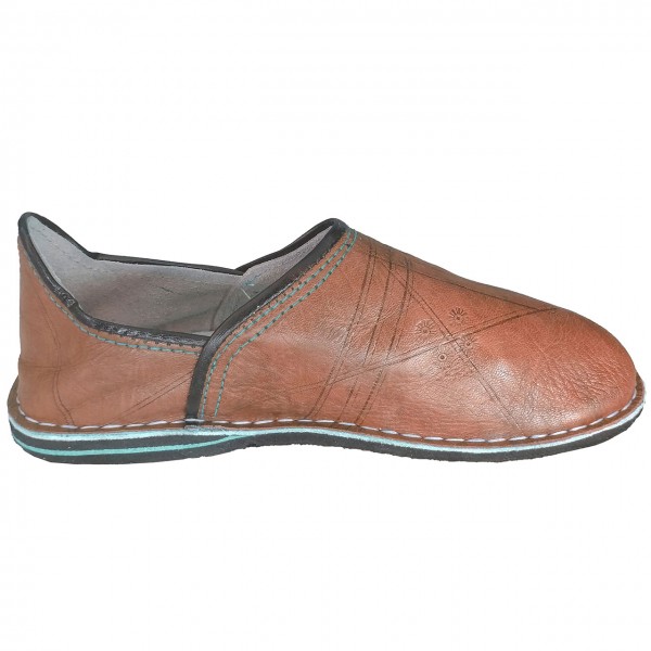 Orientalische Slipper Schuhe Caramel geschossen