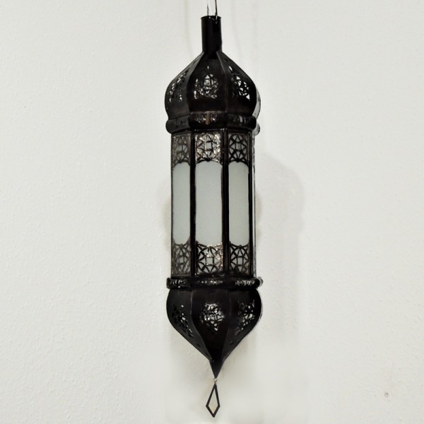 Arabische Hängelampe Serin Milchglas | Orient Lampen