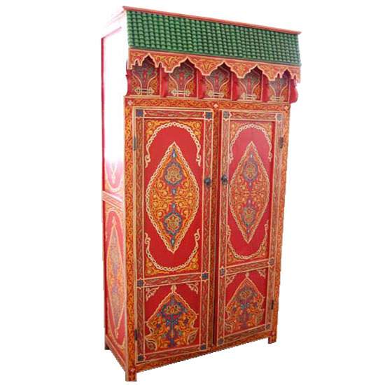 Orientalischer Schrank Zitona Rot