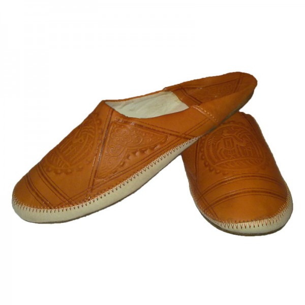 Orientalische Schuhe Amazigh Orange