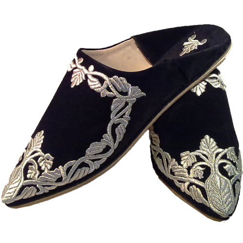 Orientalische Lederschuhe  Marokko ECHT LEDER Pantoffel Schuhe Mosona_Gelb 