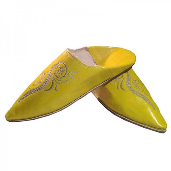 Orientalische Schuhe Zina Gelb