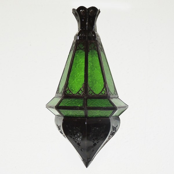 Orientalische Wandlampe Amal Grün