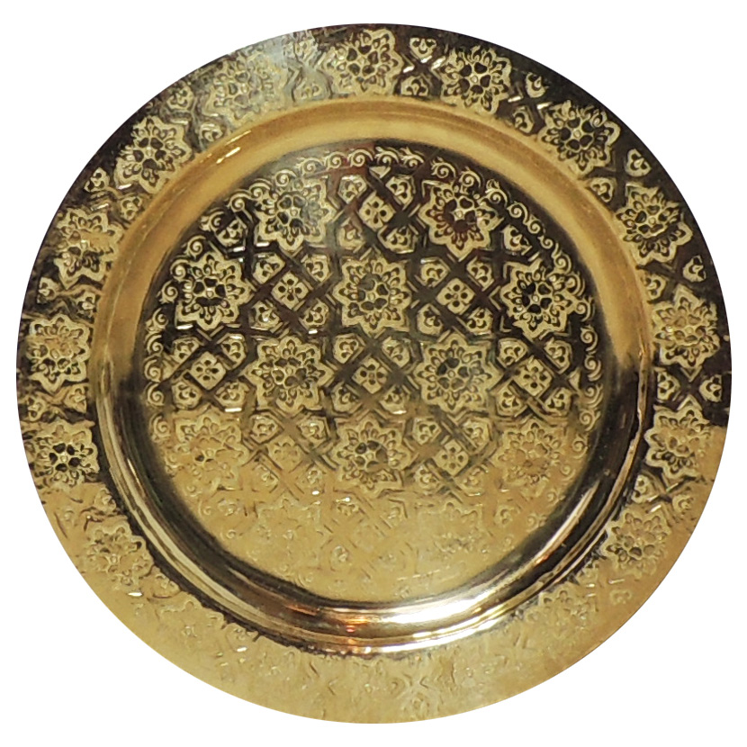 Orientalisches Messingtablett Bnani 40 | Marrakesch-Design