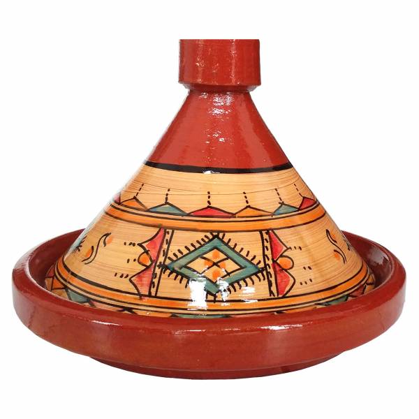 Tajine Amazigh 26 cm glasiert