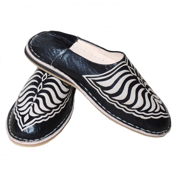 Orientalische Schuhe für Damen Schwarz