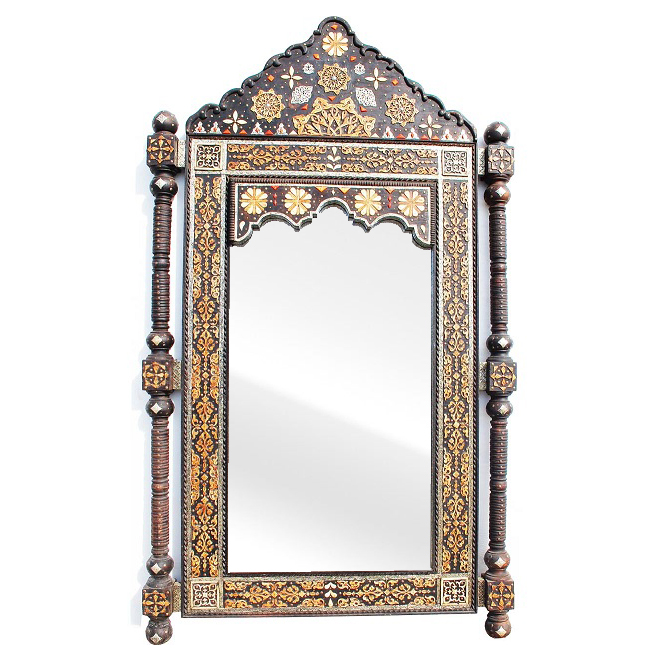 Kleine Spiegel für Wanddekor, Tropfenspiegel, Wassertropfenspiegel,  gehämmerter Spiegel, marokkanischer Spiegel, Silberner Wandspiegel,  handgefertigt -  Schweiz