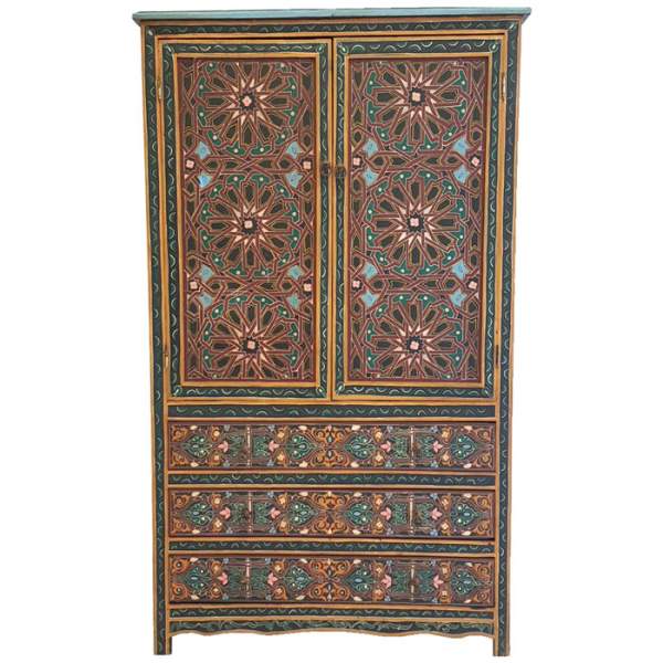 Arabischer Schrank Zawak Ornamente