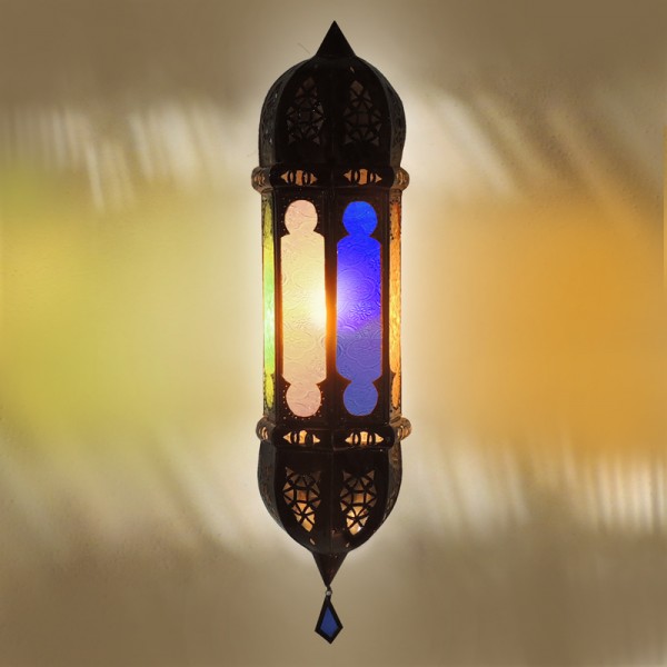 Marokkanische Wandlampe Shadi Bunt | Orient Lampen